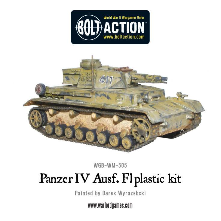 Warlord Games Panzer IV Ausf. F1/G/H Medium Tank Scale Model