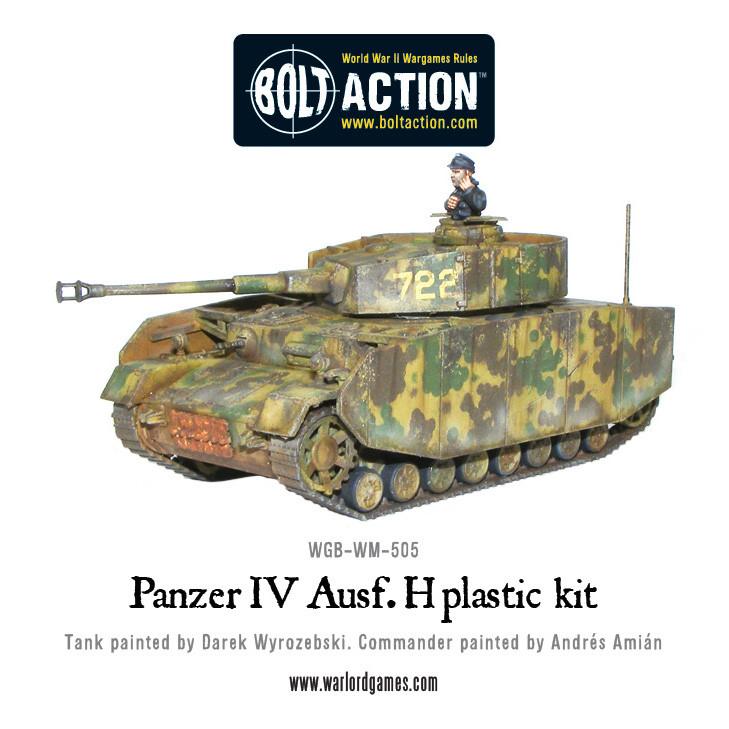 Warlord Games Panzer IV Ausf. F1/G/H Medium Tank Scale Model