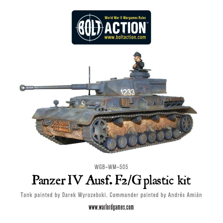 Warlord Games Panzer IV Ausf. F1/G/H Medium Tank Scale Model