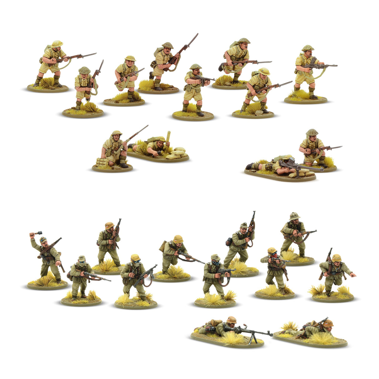 Warlord Games Bolt Action pradedančiųjų rinkinys – A Gentleman's War (trečioji laida)