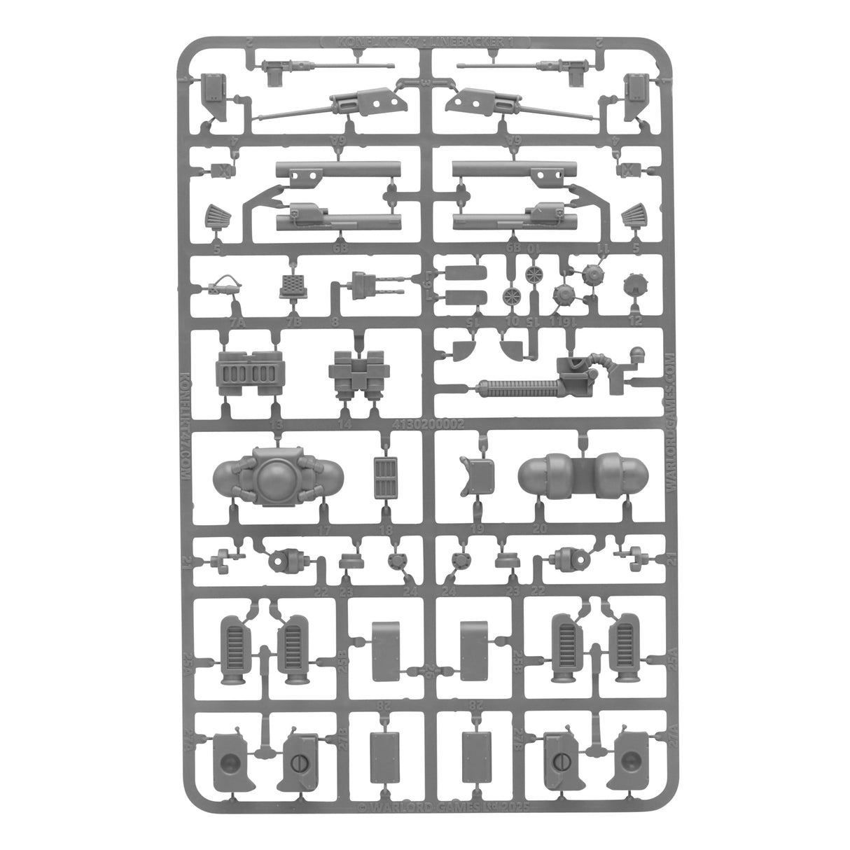 Warlord Games Konflikt'47 Jungtinių Valstijų pradedančiųjų armijos miniatiūros