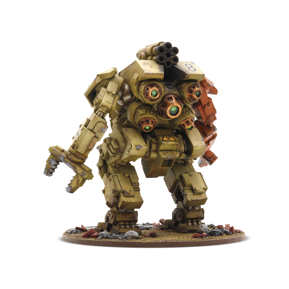 Warlord Games Konflikt'47 Heuschrecke (Locust) vidutinio dydžio šarvuoto roboto miniatiūra