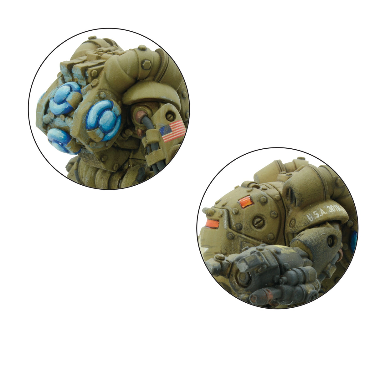 Warlord Games Konflikt'47 Jackal Light Walker miniatiūra