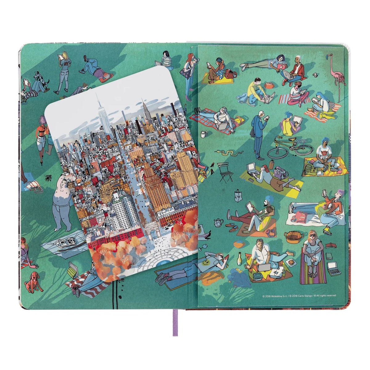 Moleskine I Am the City notebook, New York, hard cover