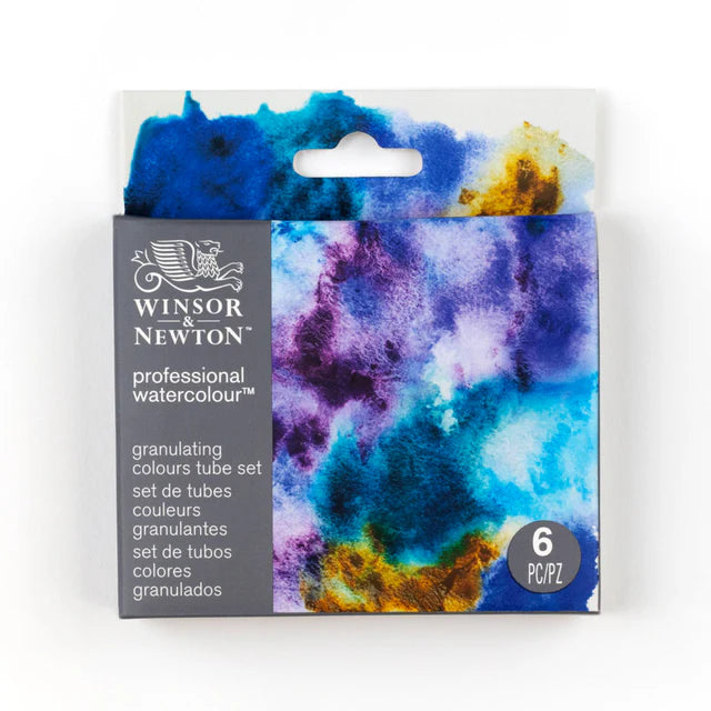 Winsor & Newton Professional akvarelės tūbelėse rinkinys Granulating, 6x5 ml