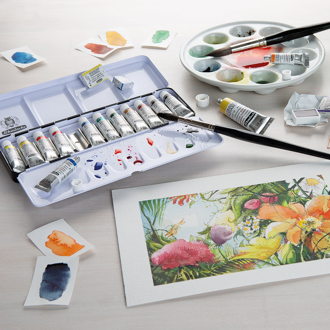 Schmincke Horadam akvarelės tūbelės, 5 ml, spalvos 1-70