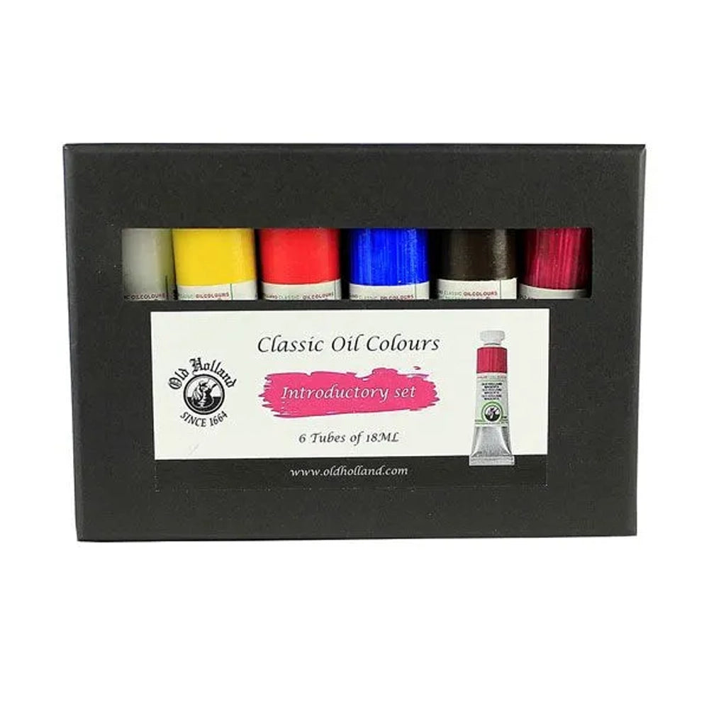 Old Holland aliejinių dažų įvadinis rinkinys, 6 spalvos