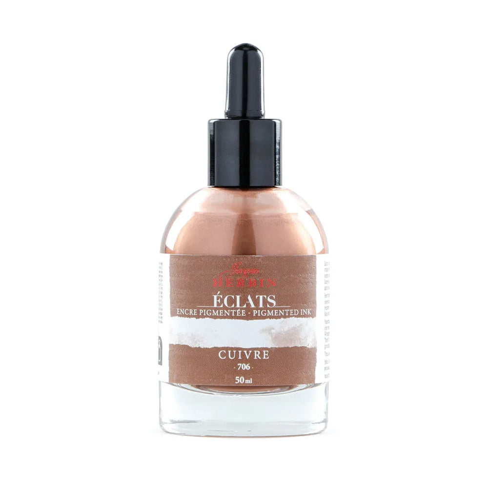 Jacques Herbin Éclats dažų pagrindo akvarelinis pigmentuotas rašalas