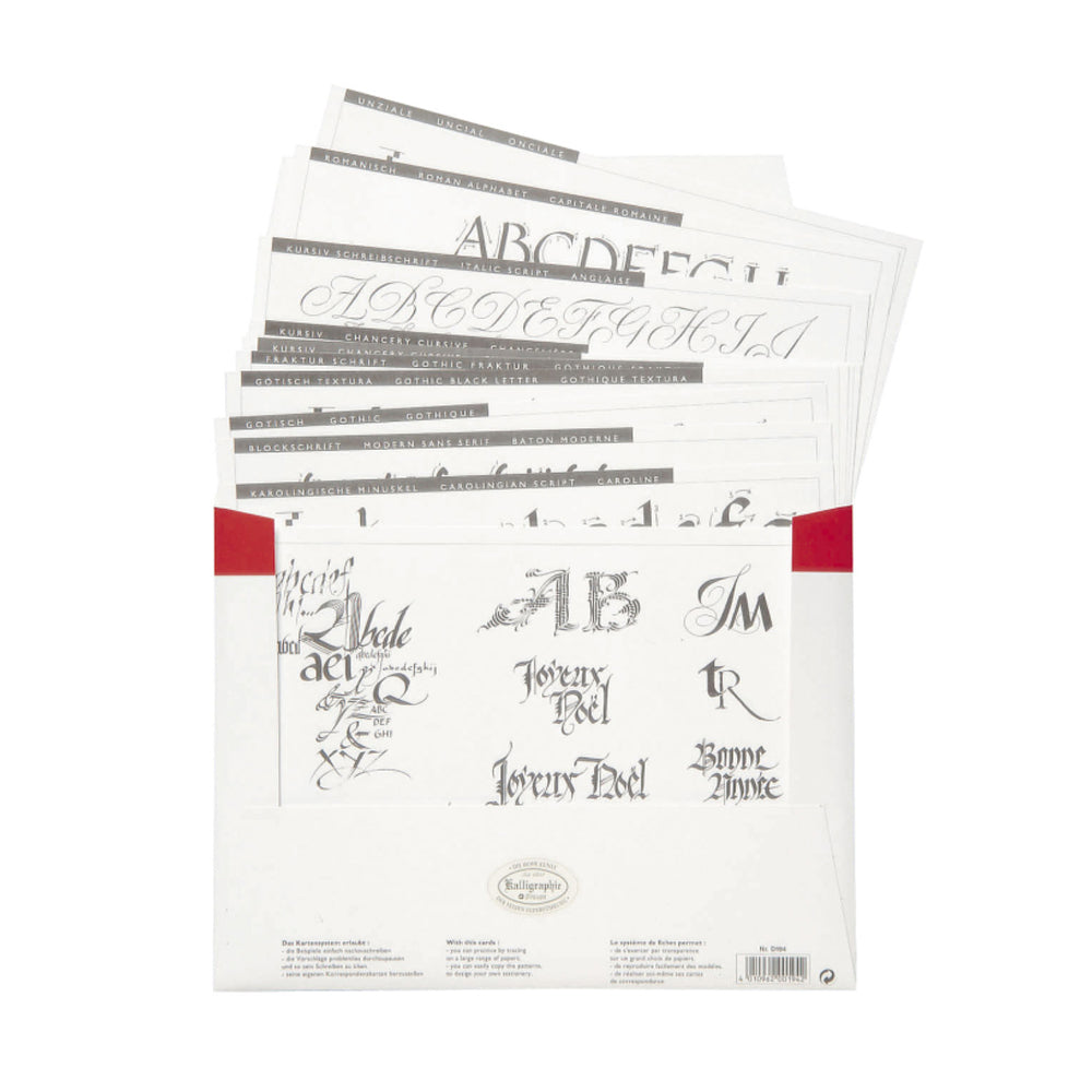 Brause Calligraphy Learning Pack, 10 sheets