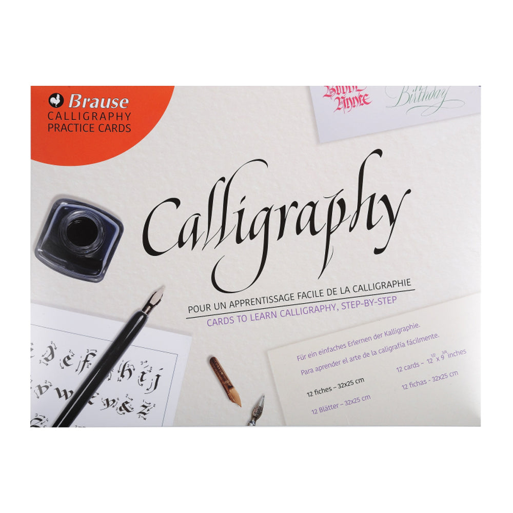 Brause Calligraphy Learning Pack, 10 sheets