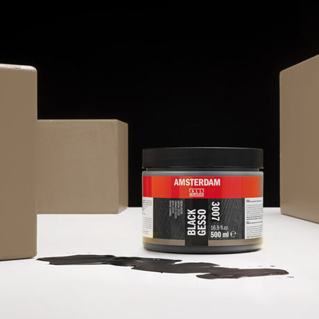 Amsterdam Gesso gruntas, juodos spalvos