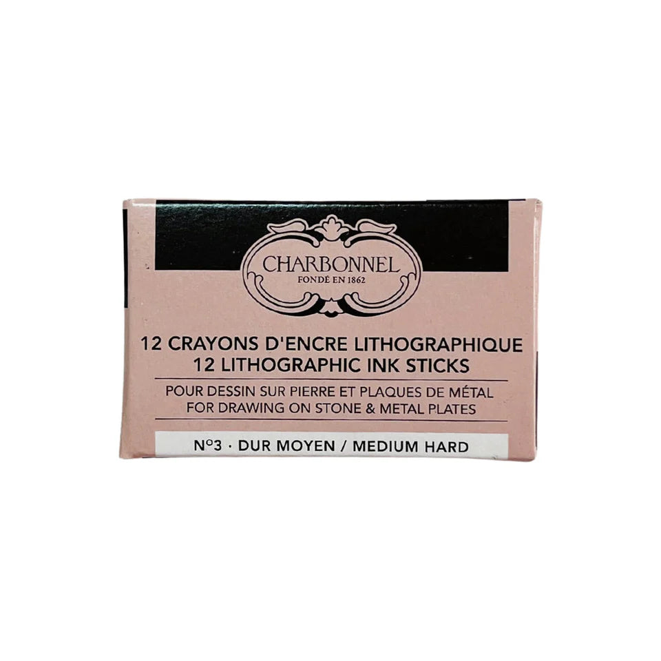Charbonnel Lithographic Crayons Box Set No.3, 12 pcs.