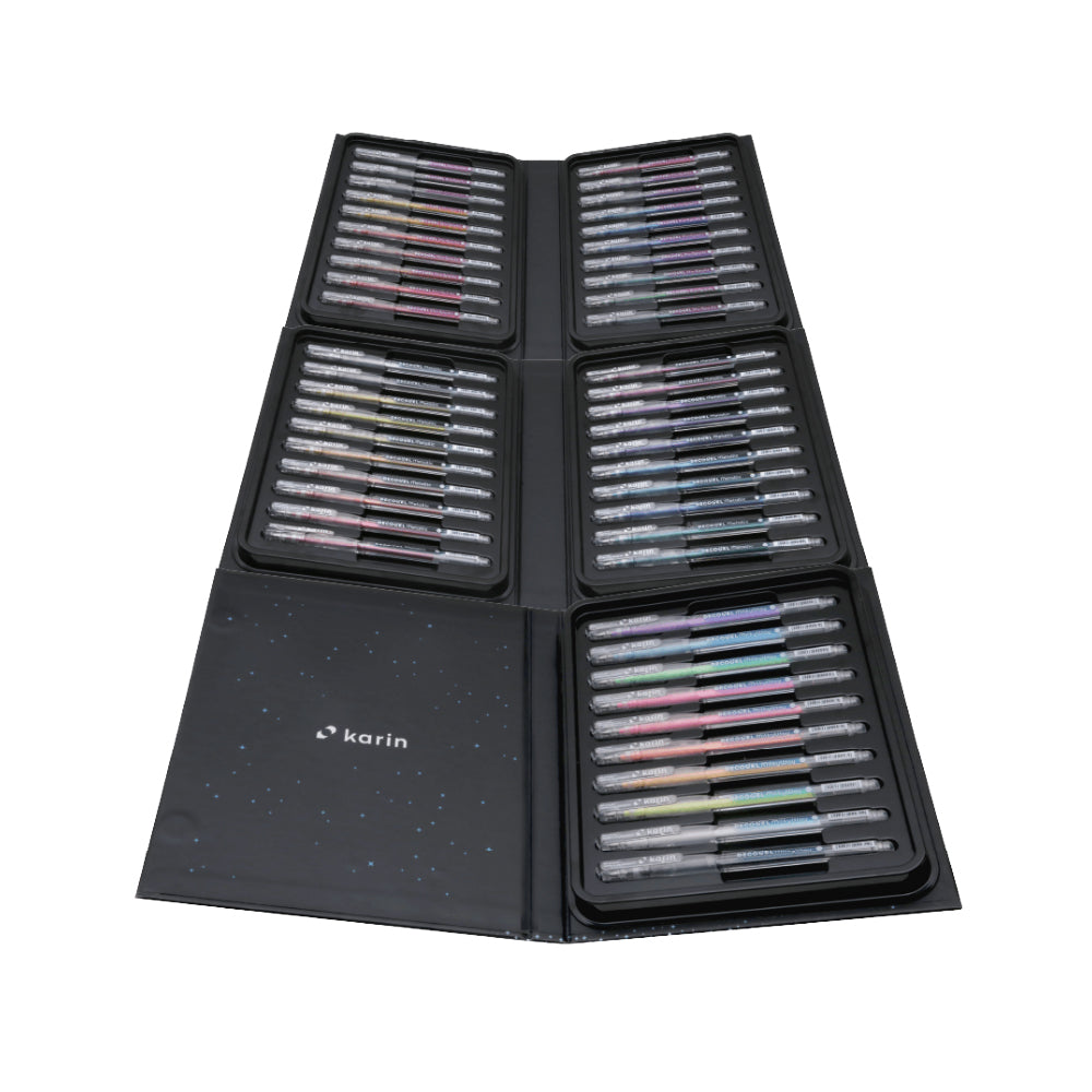 Karin DECOGEL 1.0 Cosmic gelinių tušinukų rinkinys | 50 spalvų