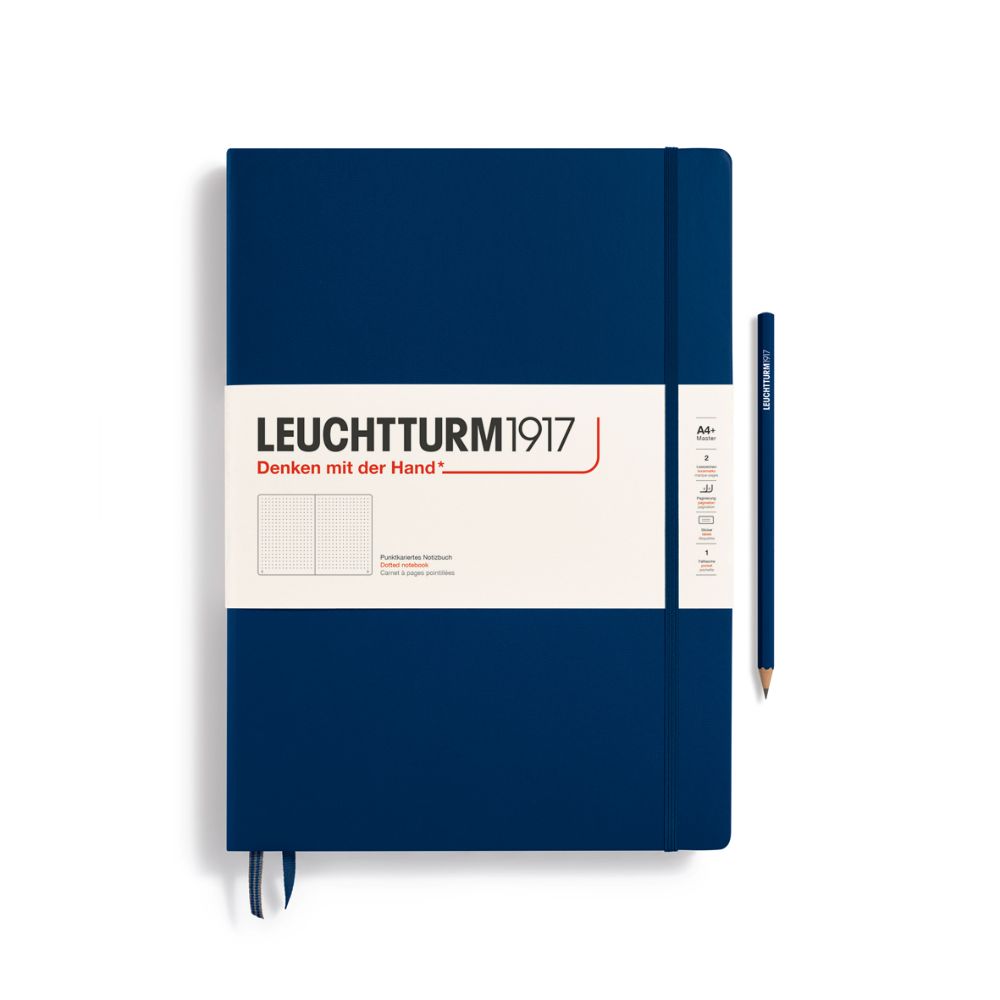 Leuchtturm1917 užrašų knygelė, Master Classic (A4+), kietu viršeliu, 235 pus.