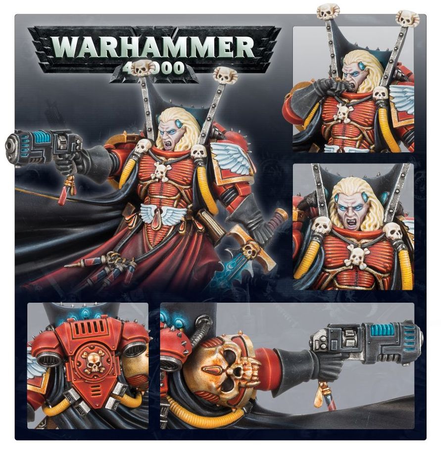 Warhammer 40,000 Blood Angels: Mephiston miniatiūros surinkimo rinkinys