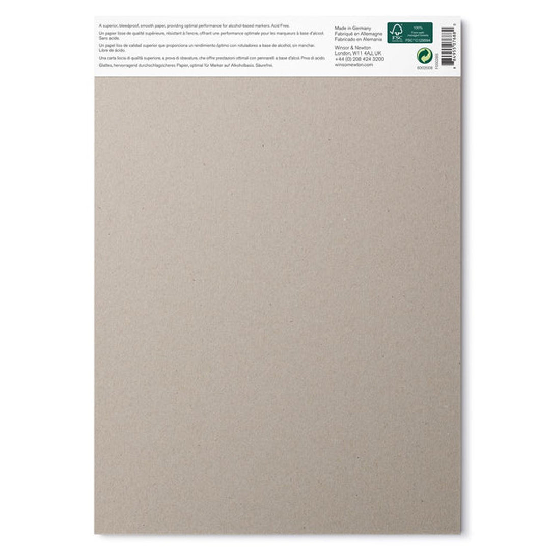 Winsor & Newton Bleedproof popieriaus bloknotas piešimui su markeriais, 75 gsm