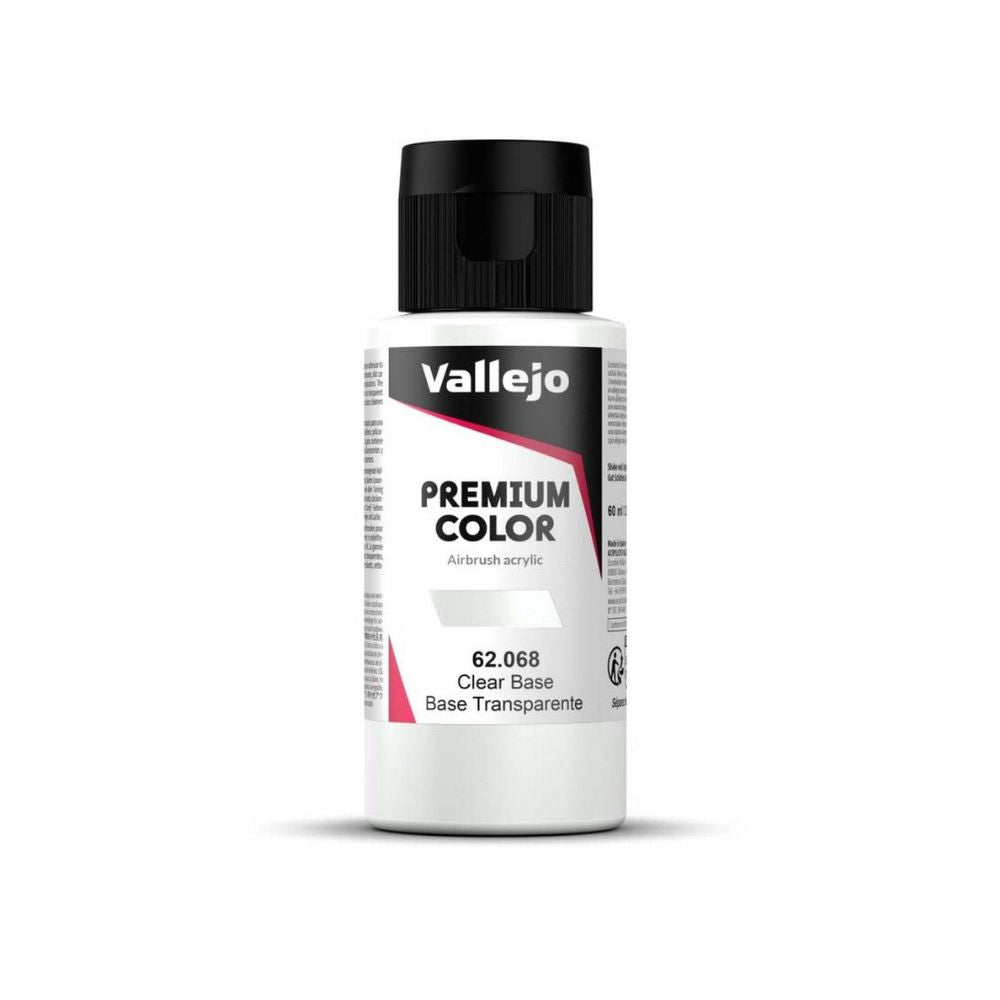 Vallejo Premium Color Clear Base skaidrus pagrindas ir skiediklis