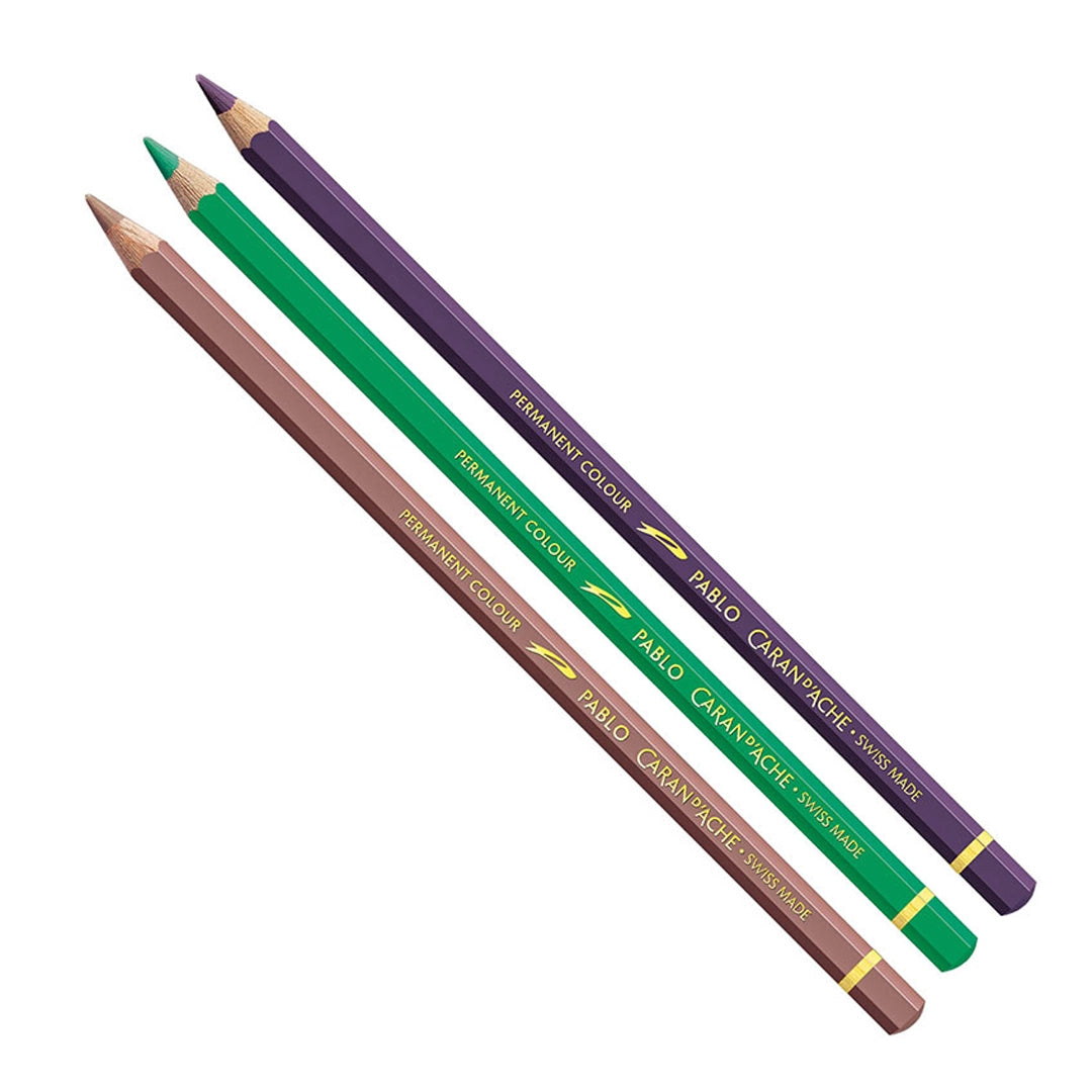 Caran d'Ache PABLO spalvoti pieštukai