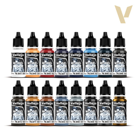 Vallejo Model Color American Civil War akrilinių dažų rinkinys, 16x18 ml
