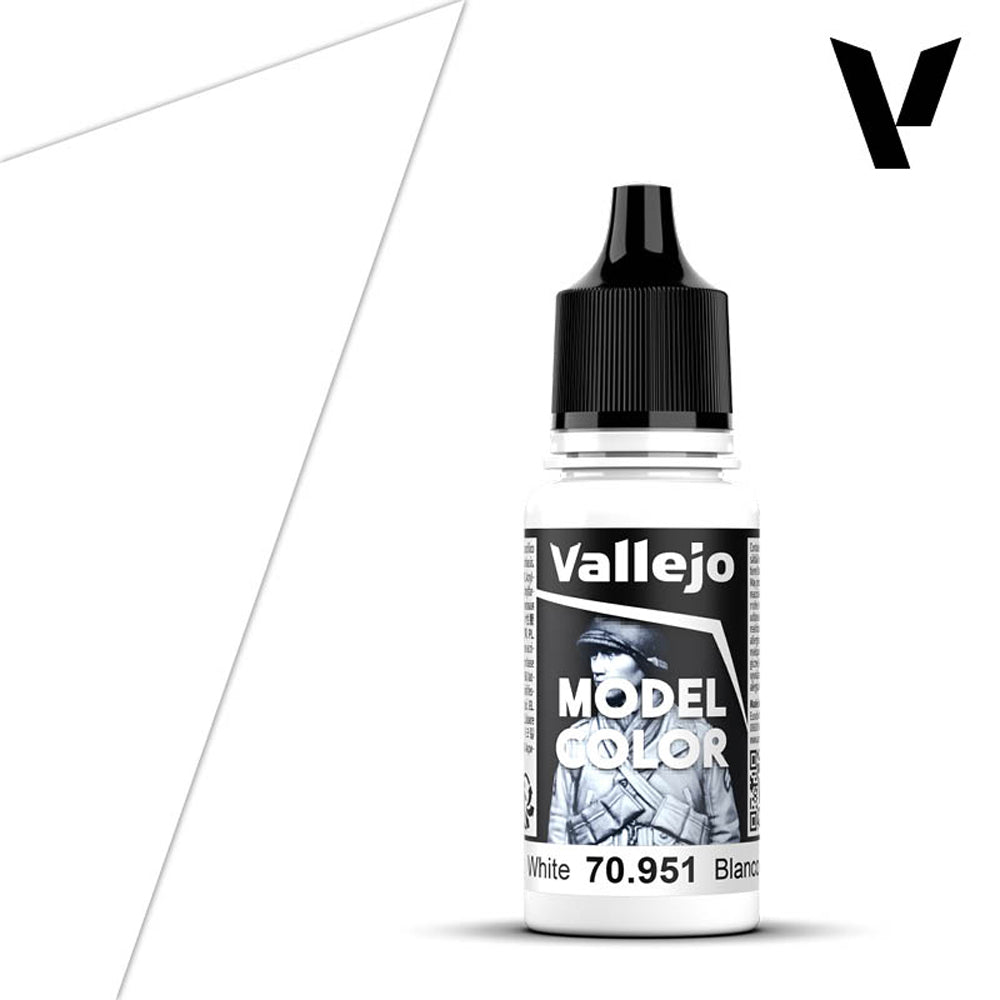 Vallejo Model Color dažai, 18 ml, spalvos 1-100 (1/3 dalis)
