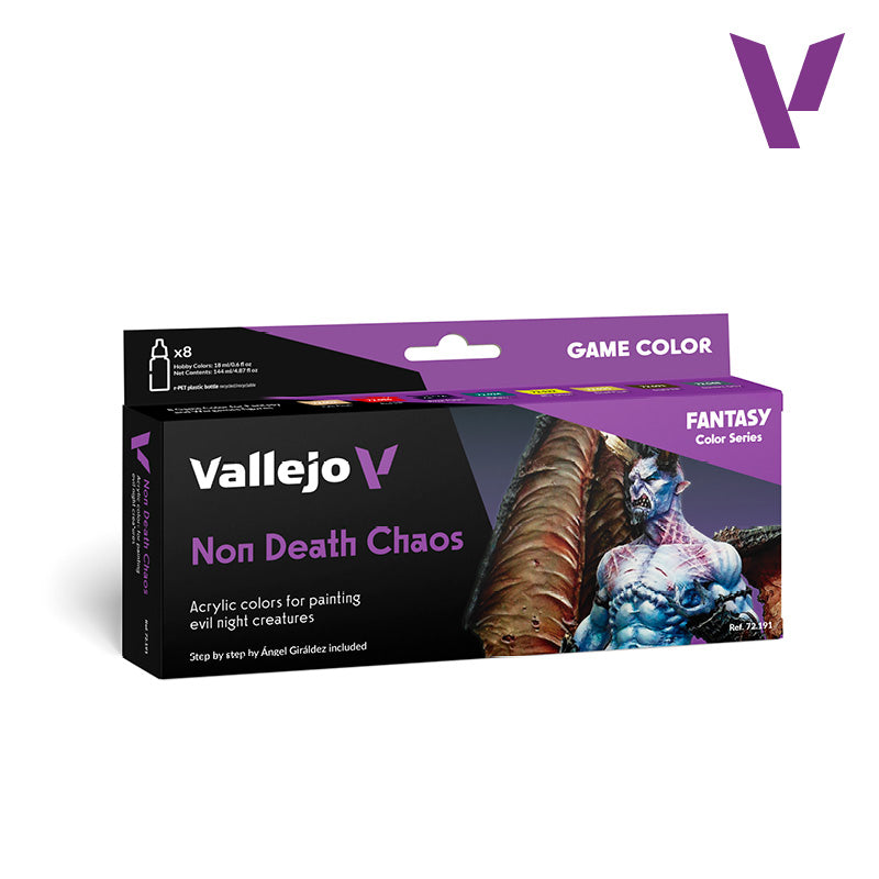 Vallejo Game Color Non Death Chaos dažų rinkinys 8x18 ml