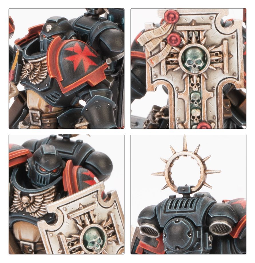 Warhammer 40,000 Combat Patrol: Black Templars miniatiūrų rinkinys