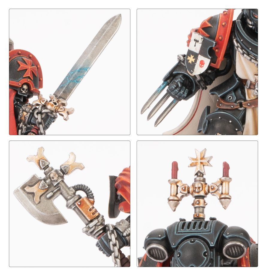 Warhammer 40,000 Combat Patrol: Black Templars miniatiūrų rinkinys