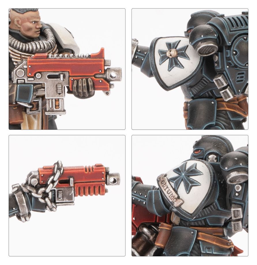 Warhammer 40,000 Combat Patrol: Black Templars miniatiūrų rinkinys