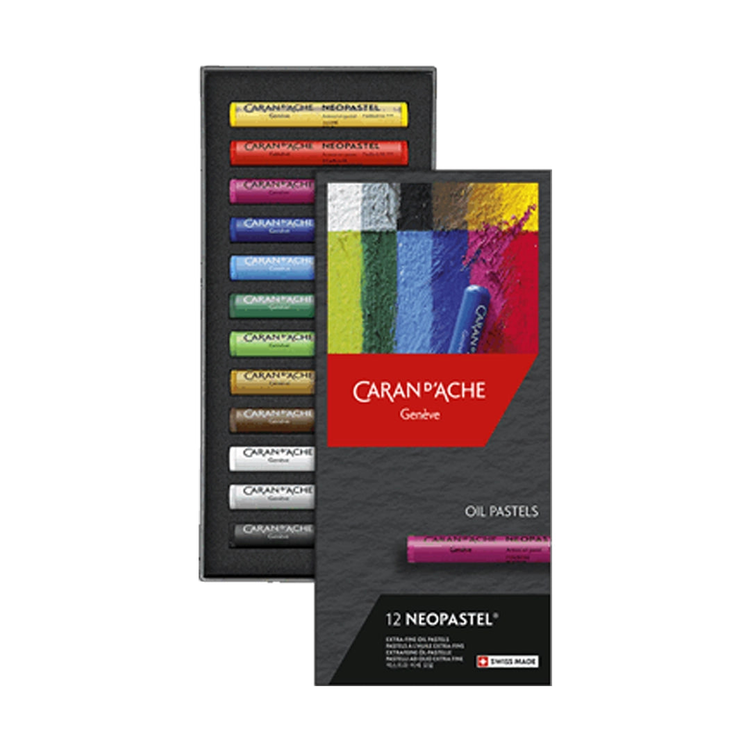 Caran d'Ache NEOPASTEL™ Oil Pastels Set of 12