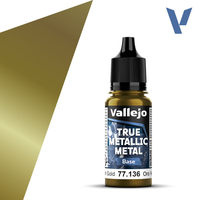 Vallejo True Metallic Metal Acrylic Paint - Base