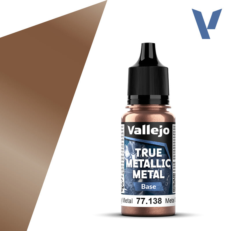 Vallejo True Metallic Metal Acrylic Paint - Base
