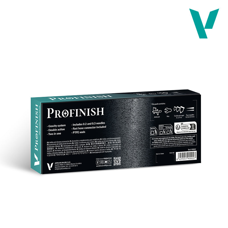 Vallejo Profinish aerografas