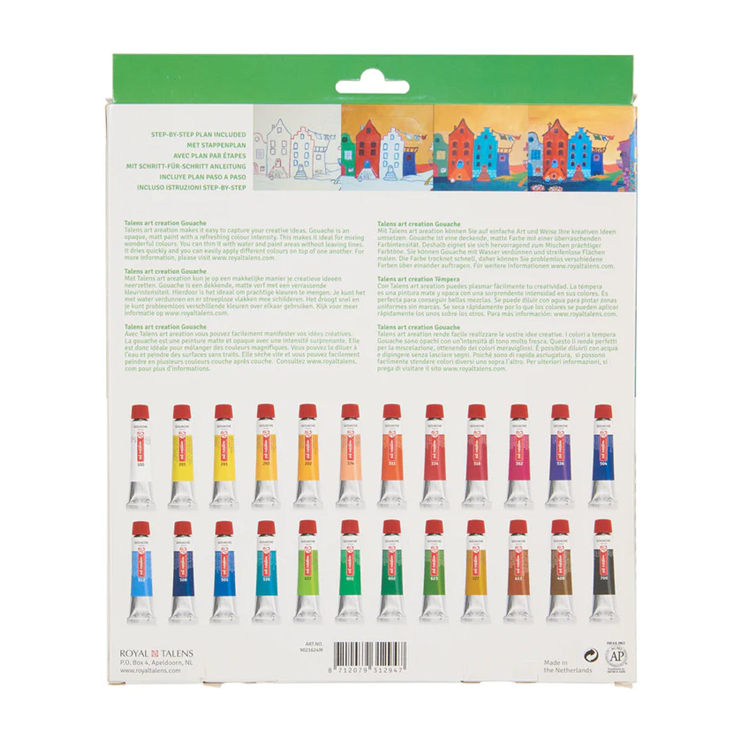Talens Art Creation guašo rinkinys, 24x12 ml