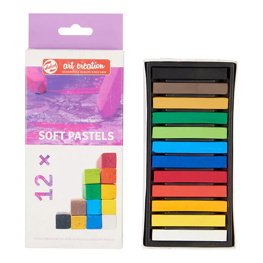 Talens Art Creation minkštų pastelių rinkinys, 12 spalvų