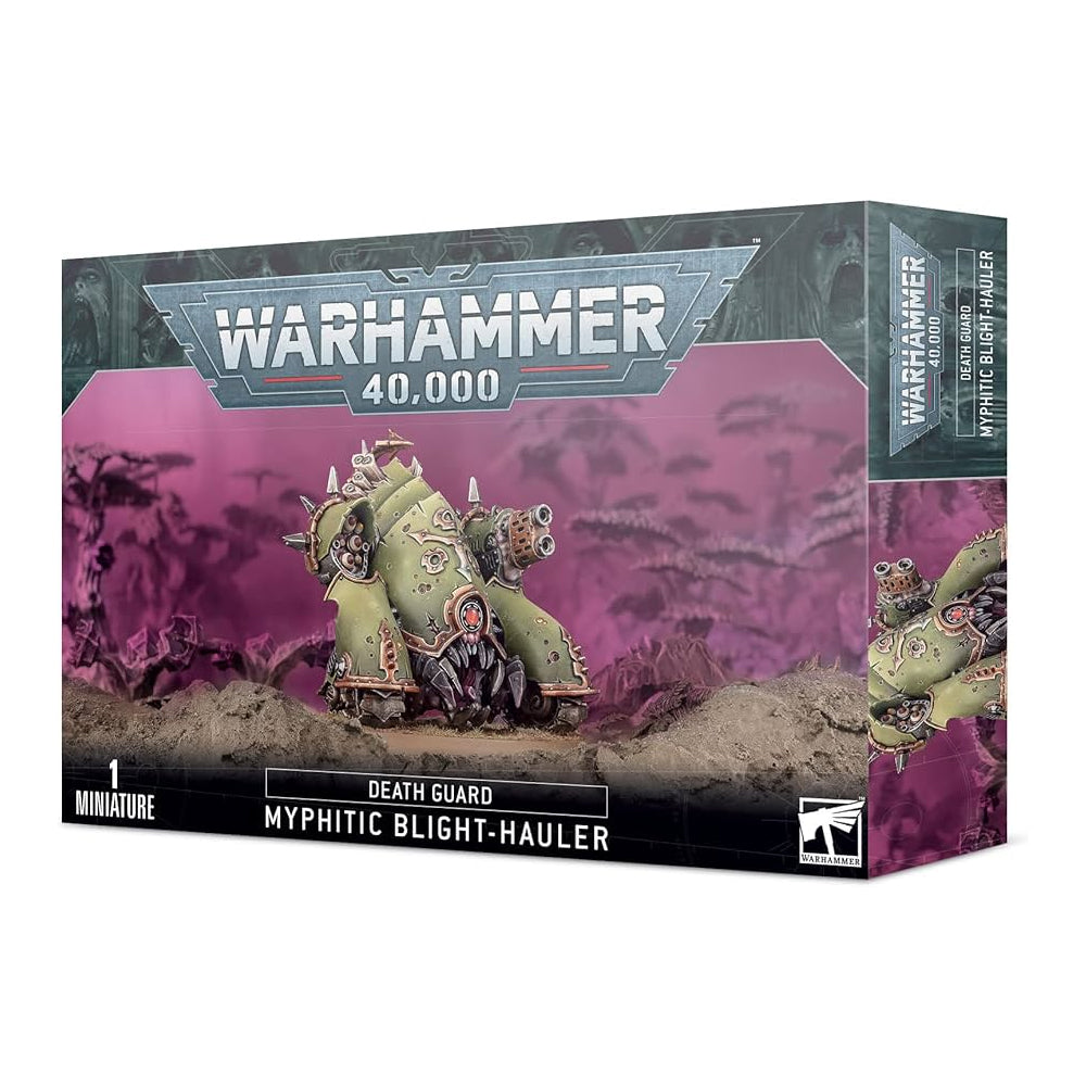 Warhammer 40,000 Death Guard: Myphitic Blight-Hauler miniatiūros surinkimo rinkinys