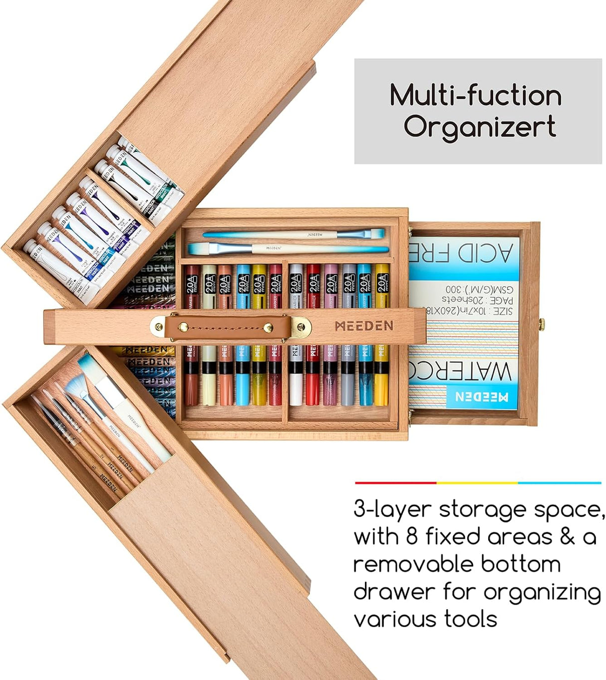 MEEDEN daugiafunkcinė daiktų laikymo dėžė