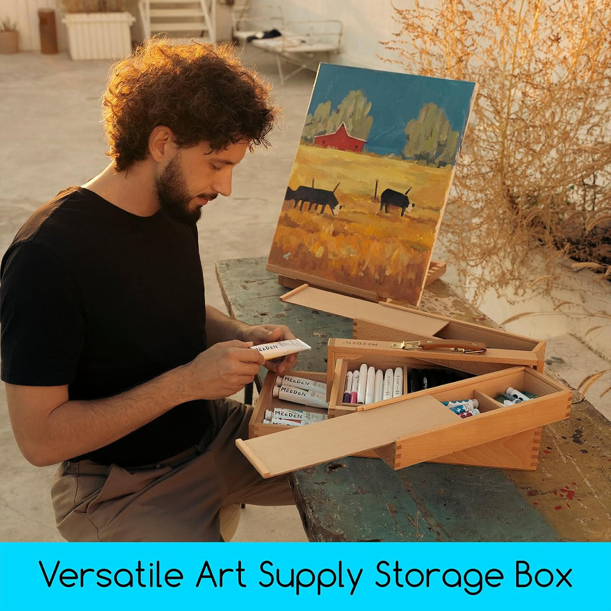 MEEDEN daugiafunkcinė daiktų laikymo dėžė