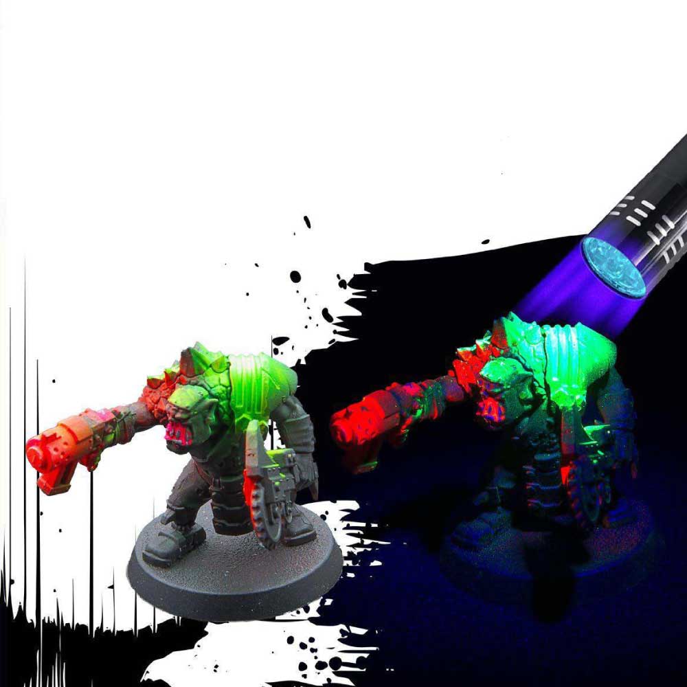 AK Interactive Glow Precision Fluor fluorescent paint, 30 ml