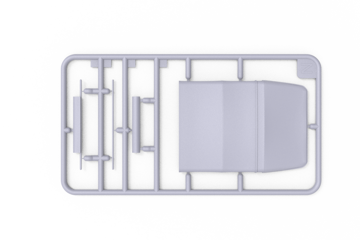 AK Interactive FJ43 SUV su minkštu viršumi IDF & LAF surenkamas modelis, 1:35