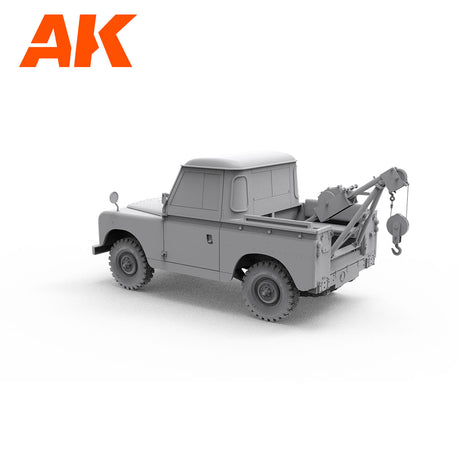 AK Interactive Land Rover 88 Series IIA krano-vilkiko surenkamas modelis, 1:35