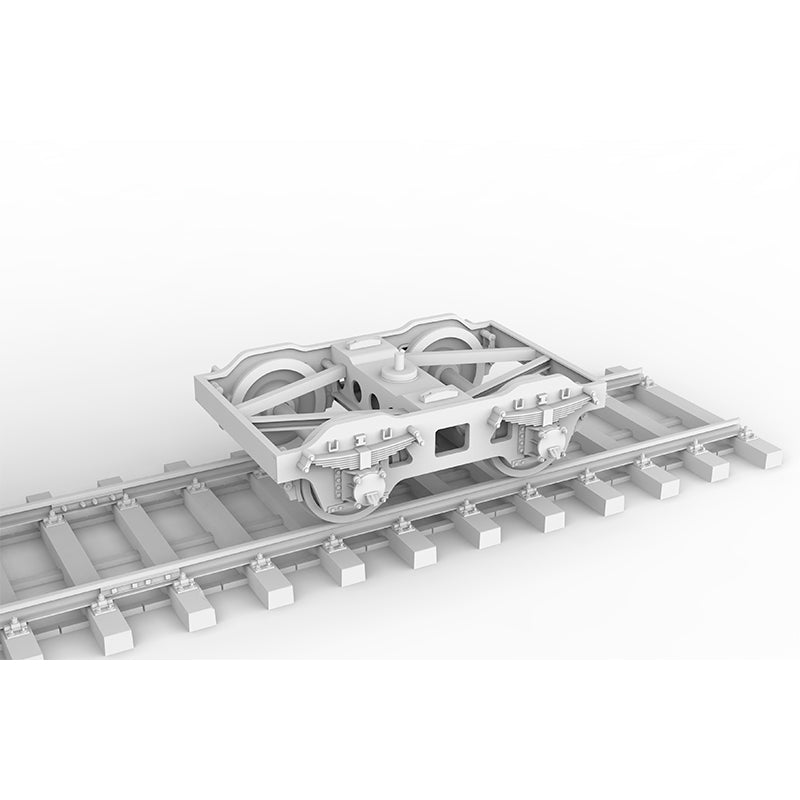 AK Interactive German Railway Schwerer Plattformwagen Type SSys platforminio vagono surenkamas modelis, 1:35