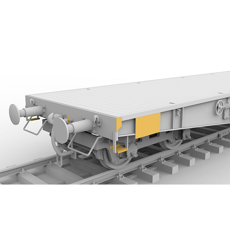 AK Interactive German Railway Schwerer Plattformwagen Type SSys platforminio vagono surenkamas modelis, 1:35