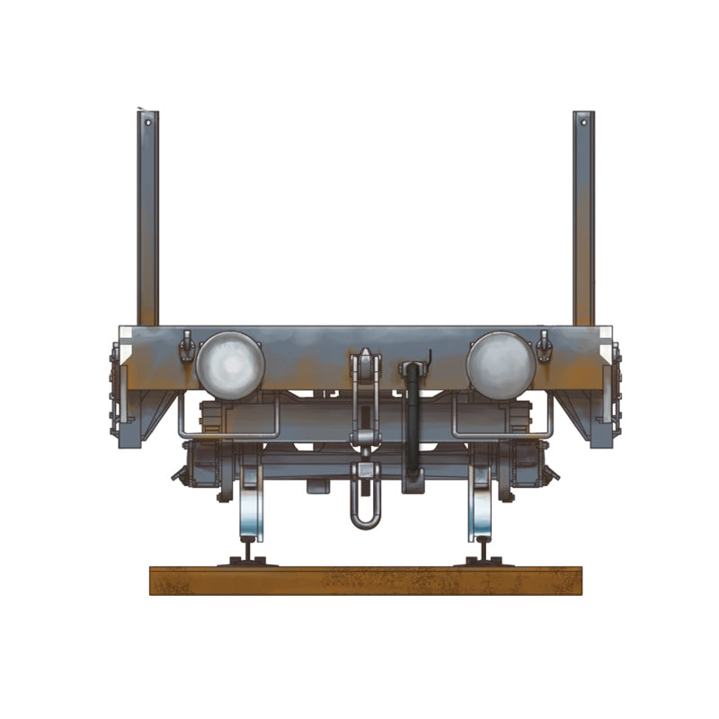 AK Interactive German Railway Schwerer Plattformwagen Type SSys platforminio vagono surenkamas modelis, 1:35