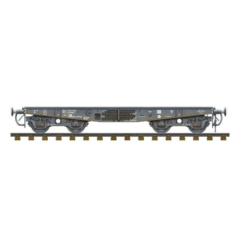 AK Interactive German Railway Schwerer Plattformwagen Type SSys platforminio vagono surenkamas modelis, 1:35