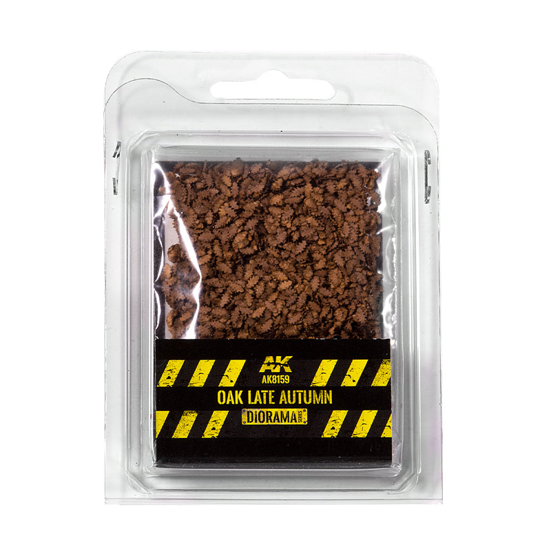 AK Interactive dekoratyviniai vėlyvo rudens ąžuolo lapai, 1:35