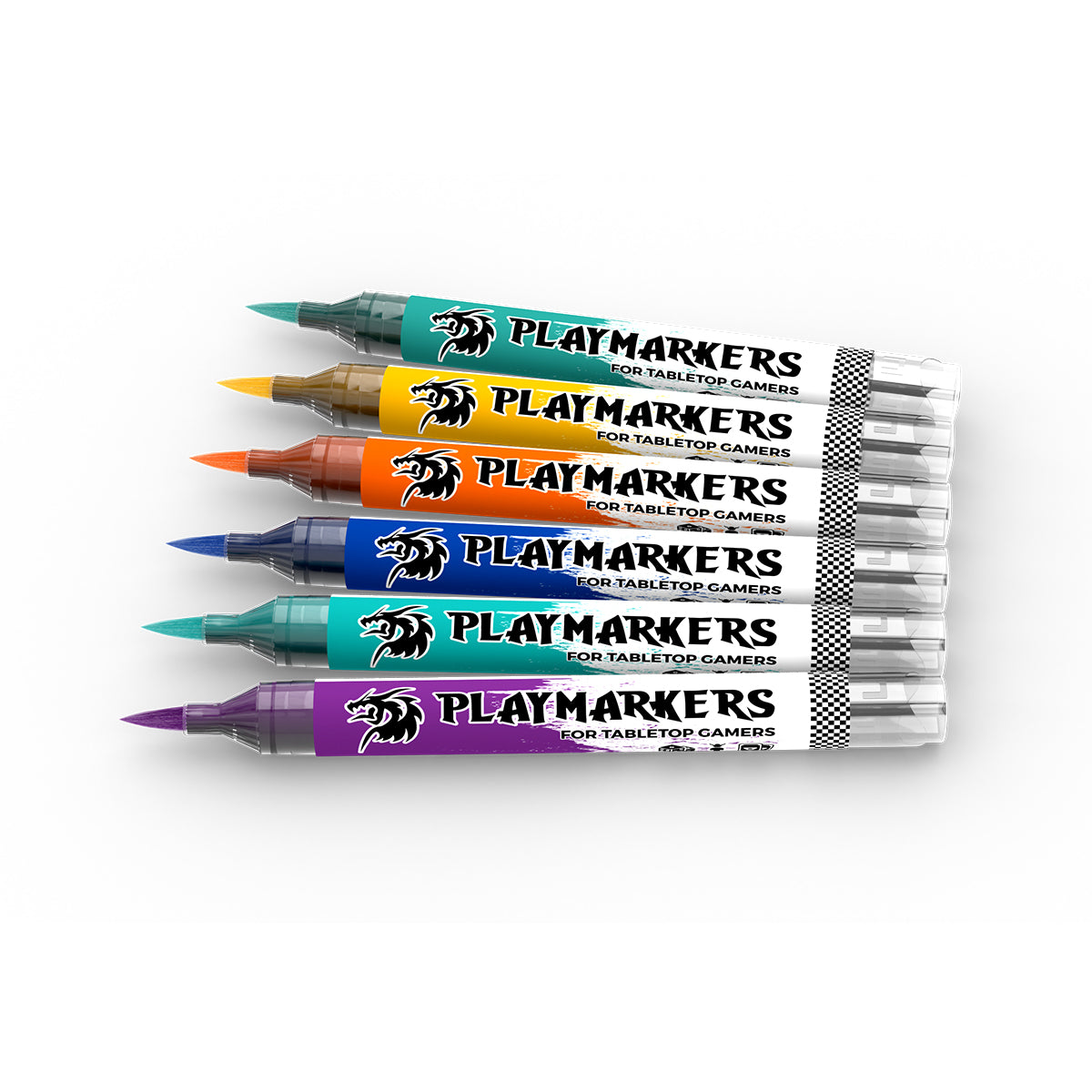 AK Interactive Playmarkers Clothes & Ornaments rinkinys, 6 markeriai