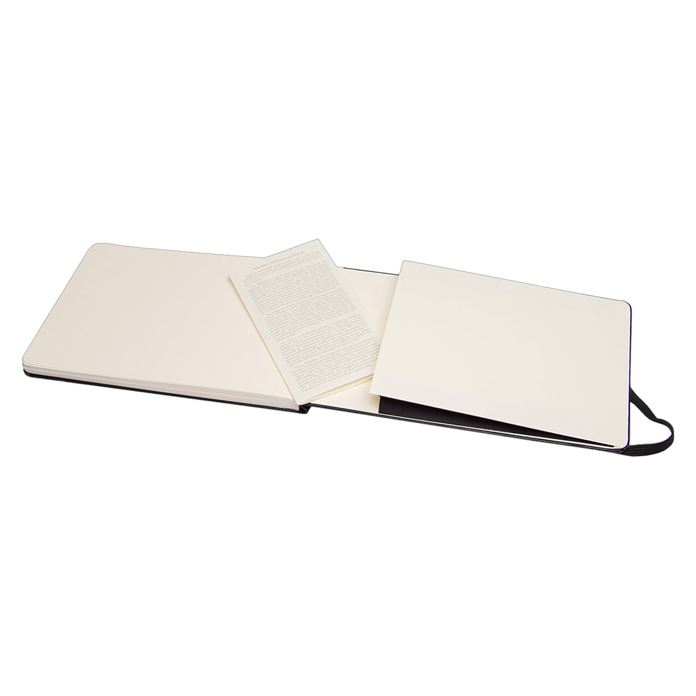 Moleskine Art Collection eskizų knygelė akvarelei, gulsčia, kietu viršeliu