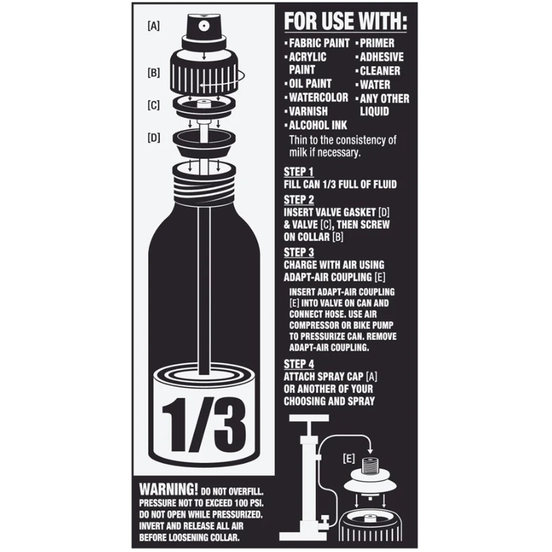 Jacquard YouCAN slėginis buteliukas su purkštuvu