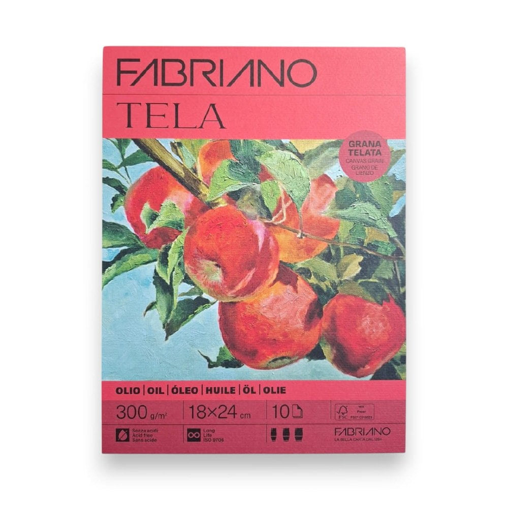 Fabriano Tela popieriaus blokas aliejinei tapybai