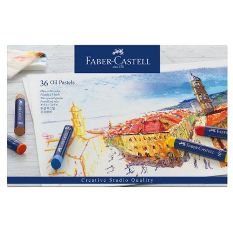 Faber-Castell Oil Pastels, 36 colours